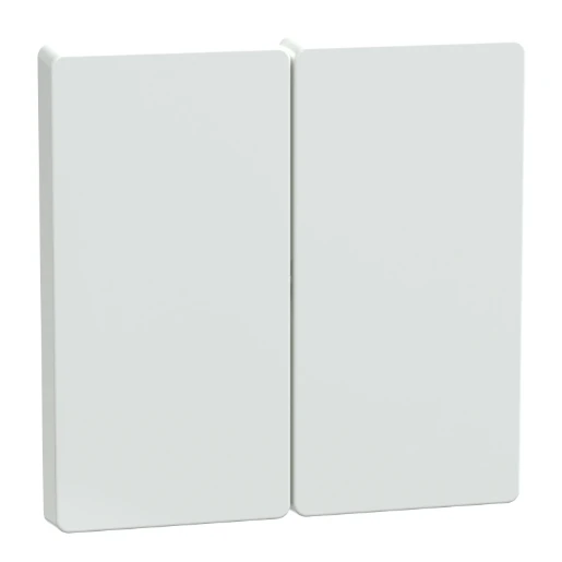 Merten Systeem M bedieningselement serieschakelaar aan / uit tweedelige wip wit RAL 9003 MTN3400-6035