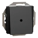 Merten Kabeluitgang gerecycled Systeem M Leidinguitvoer Basiselement met centrale afdekplaat Zonder label zwart MEG4071-0403