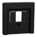 Merten Centraalplaat voor Audio/USB gerecycled Systeem M TAE Centraalplaat Zonder label zwart MEG4250-0403