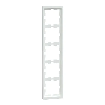 Merten D-life Afdekraam 5-voudig Horizontaal en verticaal Wit RAL 9003 IP20 MTN4050-6535