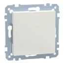 Merten Systeem M Inzetplaat Blindkap Basiselement met centrale afdekplaat Zonder label wit MTN391619