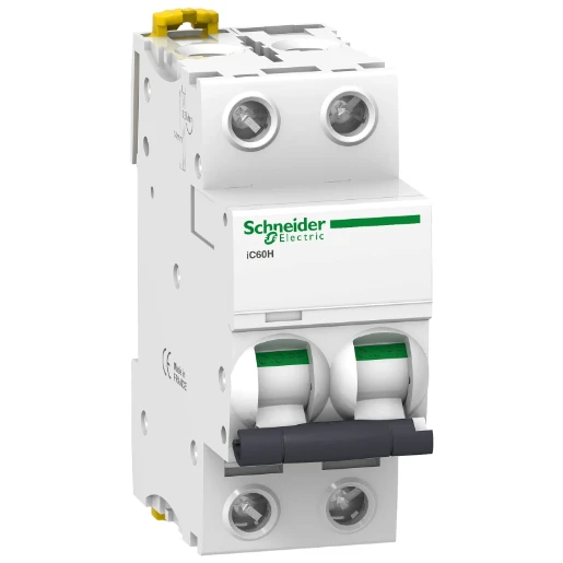 Schneider Electric Acti9 Installatieautomaat C2 C karakteristiek 2A 2P 2TE A9F84202
