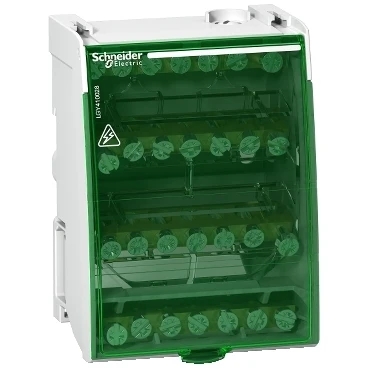 Schneider Electric VERDEELBLOK 4P 100A 4X7 AANSLUITINGEN
