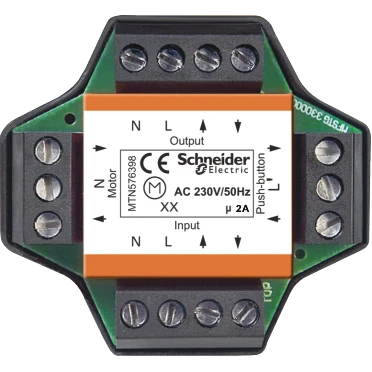 Merten Systeem M Rolluik meervoudig relais inbouw 2A 50Hz MTN576398