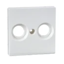 Merten Systeem M Inzetplaat CAI Centraalplaat Zonder label wit MTN4122-0319