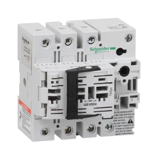 Schneider Electric LASTSCHEIDER MET ZEKERINGEN 32A 10*38 4