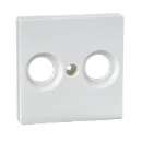 Merten Systeem M Inzetplaat CAI Centraalplaat Zonder label wit MTN4122-0319