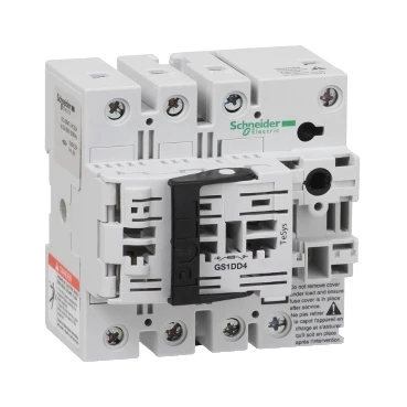 Schneider Electric LASTSCHEIDER MET ZEKERINGEN 32A 10*38 4