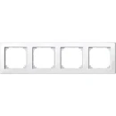 Merten M-Smart Afdekraam 4-voudig Horizontaal en verticaal RAL 9010 IP20 478419