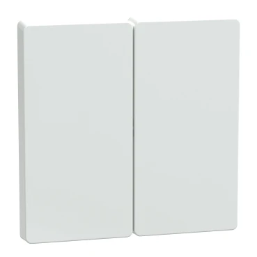 Merten Systeem M bedieningselement serieschakelaar aan / uit tweedelige wip wit RAL 9003 MTN3400-6035