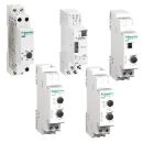 Merten Acti9 minp trappenhuisautomaat din-rail 230V 16AC 3- en 4-draads schakeling 50Hz CCT15233