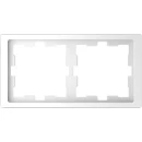 Merten D-life Afdekraam 2-voudig Horizontaal en verticaal Wit RAL 9003 IP20 MTN4020-6535