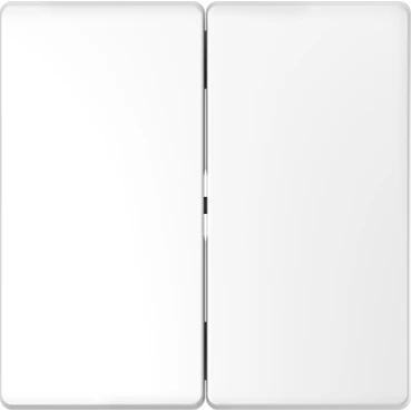 Merten Systeem M bedieningselement serieschakelaar aan / uit tweedelige wip wit RAL 9003 MTN3400-6035