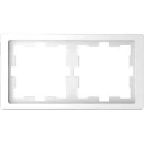 Merten D-life Afdekraam 2-voudig Horizontaal en verticaal Wit RAL 9003 IP20 MTN4020-6535