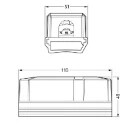 Wago VLAKBAND 5X10MM2 AFTAKMODULE 5X4MM2
