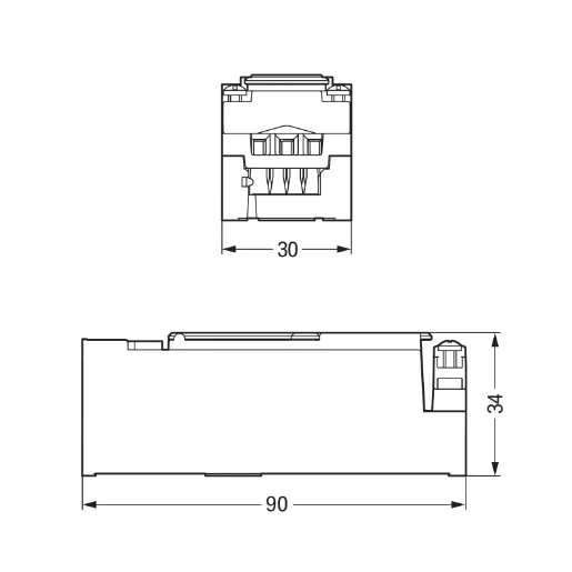 Wago VLAKBAND 3x2,5MM2 AFTAKMODULE