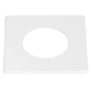 Ledvance Combo Ophangkabel ring vierkant Aluminium 81.5x3.7mm Ø81.5mm Wit 4099854099304