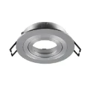 SLV New Tria Afdekking inbouwring rond 75 Aluminium 93x93x26mm Ø93mm Aluminium 1007351
