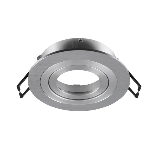 SLV New Tria Afdekking inbouwring rond 75 Aluminium 93x93x26mm Ø93mm Aluminium 1007351