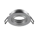 SLV New Tria Afdekking inbouwring rond 68 Aluminium 82x82x26mm Ø82mm Aluminium 1007335