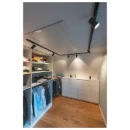 SLV Noblo railspot 1-fase symm 3000K 750lm 105x50mm faseafsnijding 21-40° - Mediumstralend zwart 1007641