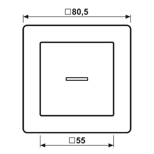 Jung AS range volle afdekplaat + schakelwip controleschakelaar as500 enkele wip wit RAL 9016 AS590KO5WW