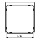 Jung CD range Applicatie segment Kunststof goud CDP82GGO