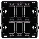 Bticino Magic toebehoren schakelmateriaal houder 6 Verticaal Met schroeven BT506S