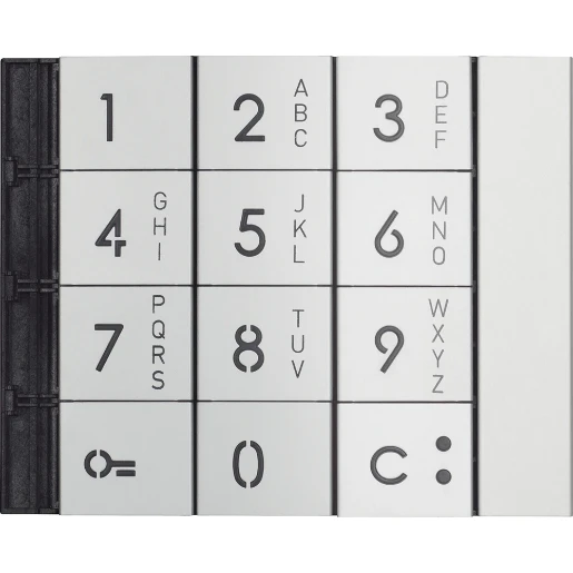 Bticino Sfera Sfera afdekraam 1-voudig Verticaal Aluminium RAL 7040 IP20 BT353011