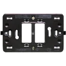 Bticino Magic toebehoren schakelmateriaal houder + griffen 2 Horizontaal en verticaal Met schroeven BT500S/23