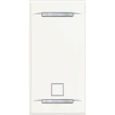 Bticino Axolute toets bedieningselement stop aan / uit tweedelige wip wit RAL 9003 BTHD4915AE