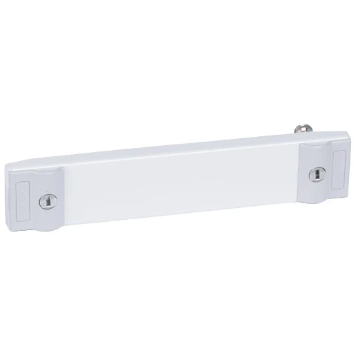 Legrand Frontplaat xl3 400 metaal blind met kwartslag voor aanbouw h50