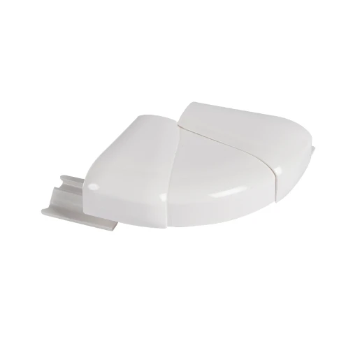 Legrand DLP buitenhoek wandgoot snap-on 50x180mm Halogeenvrij wit RAL 9003 075719