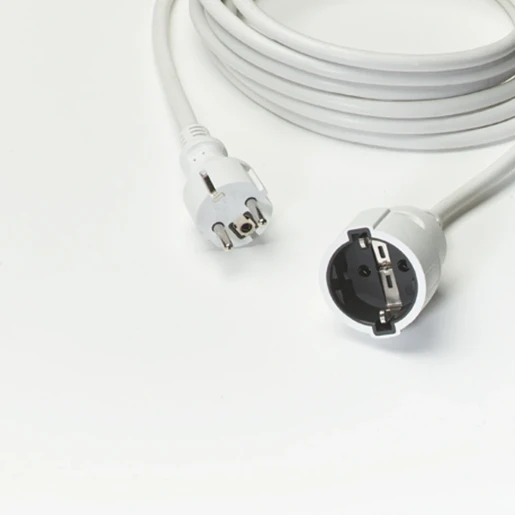 HK / Haka Verlengsnoer H05VV-F 3G1,50 wt 3 m