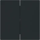 ABB Busch-Jaeger Art linear Bedieningswip tweedelige wip zwart RAL 9005 2CKA001751A3388