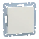 Merten Systeem M Inzetplaat Blindkap Basiselement met centrale afdekplaat Zonder label wit MTN391619