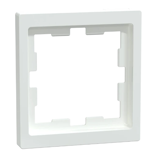 Merten D-life Afdekraam 1-voudig Horizontaal en verticaal Wit RAL 9003 IP20 MTN4010-6535