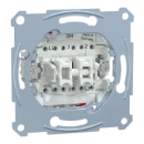 Merten Systeem M Installatieschakelaar basis Wissel-/wisselschakelaar inbouw 10AX IP20 MTN3126-0000