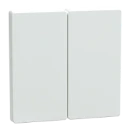 Merten Systeem M bedieningselement serieschakelaar aan / uit tweedelige wip wit RAL 9003 MTN3400-6035