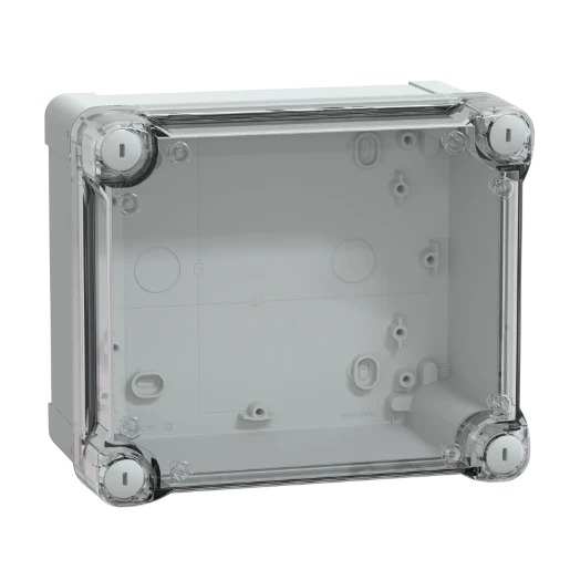 Sarel PanelSeT ABS installatiekast leeg HI TR Kunststof 164x105x193mm Transparant deksel/deur IP66 NSYTBS191610HT