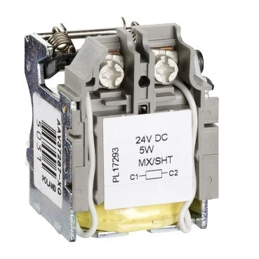 Schneider Electric Stroomuitschakelspoel mx 24vdc