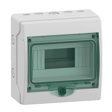 Schneider Electric Mureva Installatiekast leeg Mini 1x8 modulen Kunststof IP65 13978