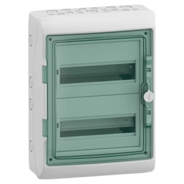 Schneider Electric Mureva Installatiekast leeg 2x12 modulen Kunststof IP65 13983