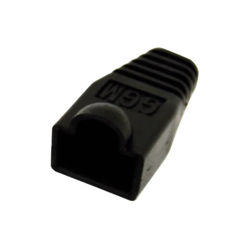 Gigamedia Kabelbeschermingstule RJ45 (1 stuk = 100) Zwart RJ-type RB100N