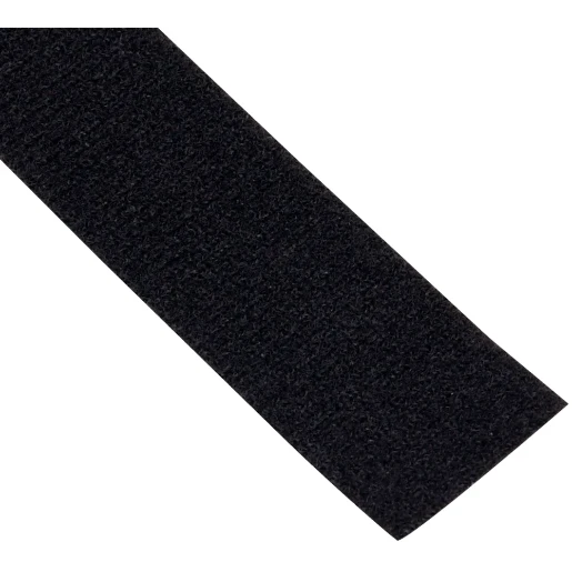 Bizline Klittenband rol 10m zwart