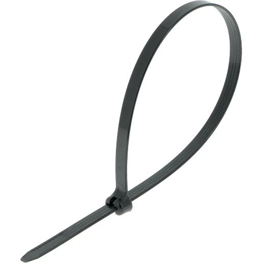 Bizline bundelband + rvs lip (50) 780x7mm zwart 304055