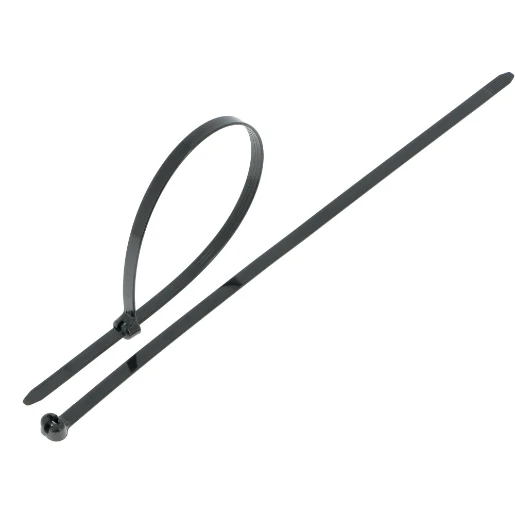 Bizline bundelband + rvs lip (50) 780x7mm zwart 304055