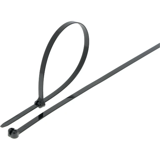 Bizline bundelband + rvs lip (50) 780x7mm zwart 304055