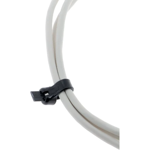 Bizline bundelband + rvs lip (50) 780x7mm zwart 304055