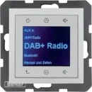 Hager Radio DAB+ BT S.1/B.3/B.7 alu mat